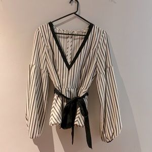 Medium, white and black